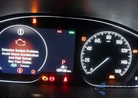 2018 Honda Accord Sport из США, поврежденный, VIN 1HGCV1F30JA032370